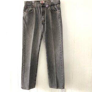 Levi’s 501 straight leg button fly jeans size W33 L32